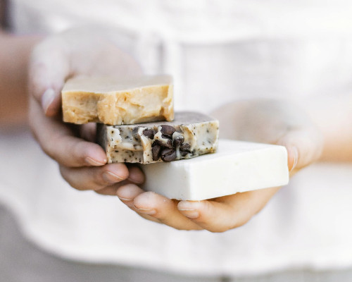 Almond, Coffee Bean & Vanilla Soap Bundle